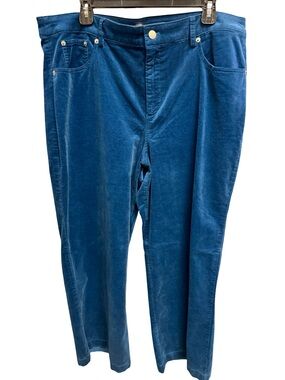 1155 / J Crew Corduroy Wide Leg Pants Women’s Size 34P NWT